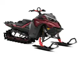 2025 Lynx Snowmobile Shredder Ds Hot Chili Metallic / Black 850 E-tec