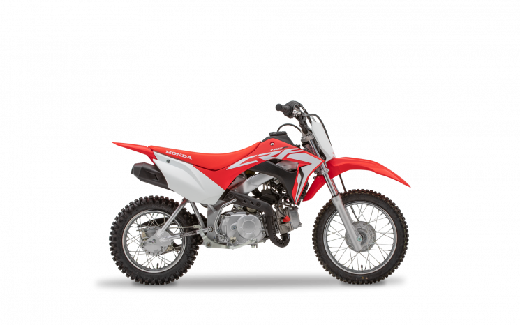 2021 Honda CRF110F Extreme Red