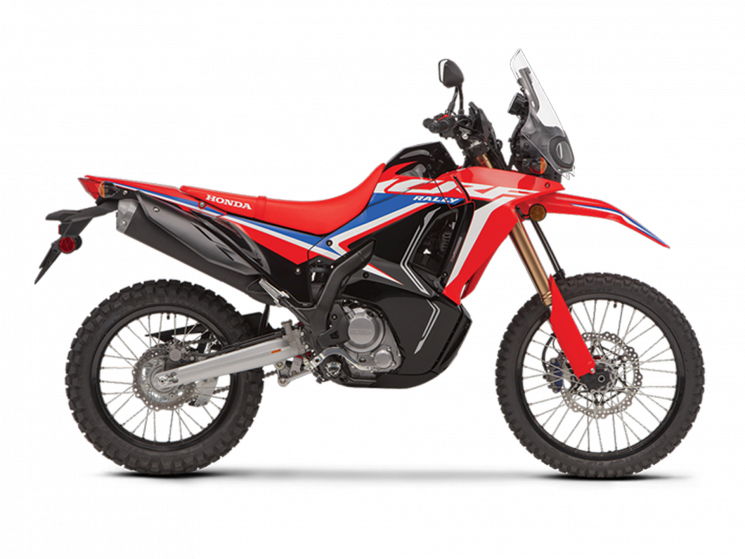 2021 Honda CRF300L RALLY Extreme Red