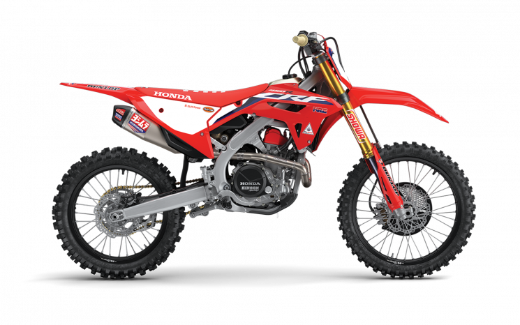 2022 Honda Dirt bikes CRF450RWE Extreme Red